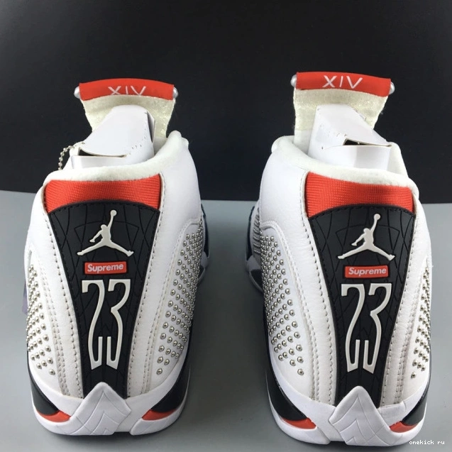 Rep Onekick BV7630-106 White Retro Jordan 14 Air 0618